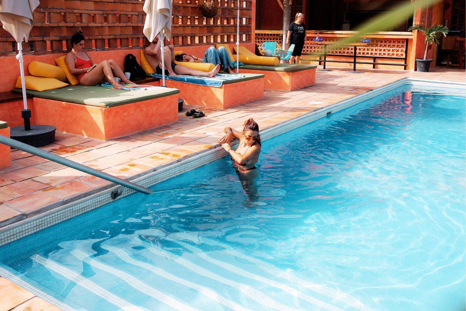 מלון סאיוליטה Casa Pepe מראה חיצוני תמונה The pool at the hotel
